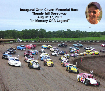 Photo from the 1st Annual Oren Covert Memorial Race held at Thunderhill Speedway on Aug. 17, 2002.